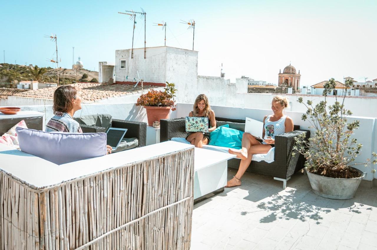 La Cocotera Boutique Hostel & Coworking Tarifa Exterior foto